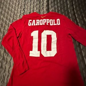 Nike tee SF 49ers Garoppolo long sleeve shirt
